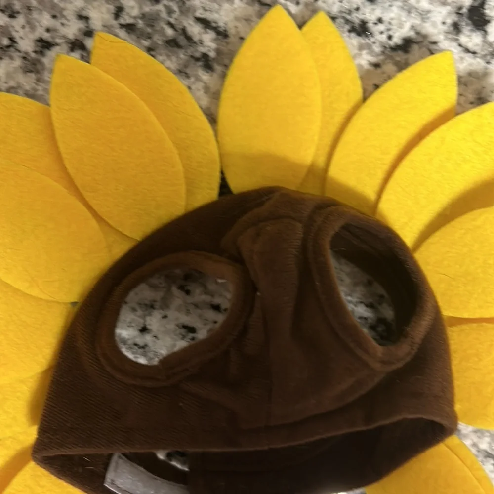 Flower Pet Costume Hat